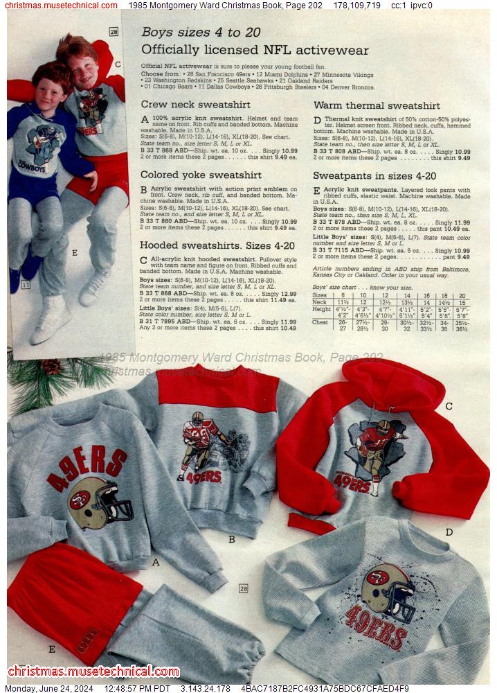 1985 Montgomery Ward Christmas Book, Page 202