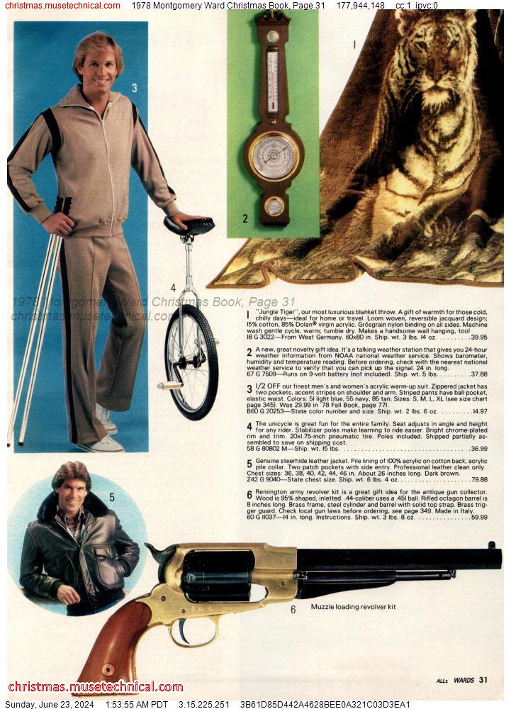 1978 Montgomery Ward Christmas Book, Page 31
