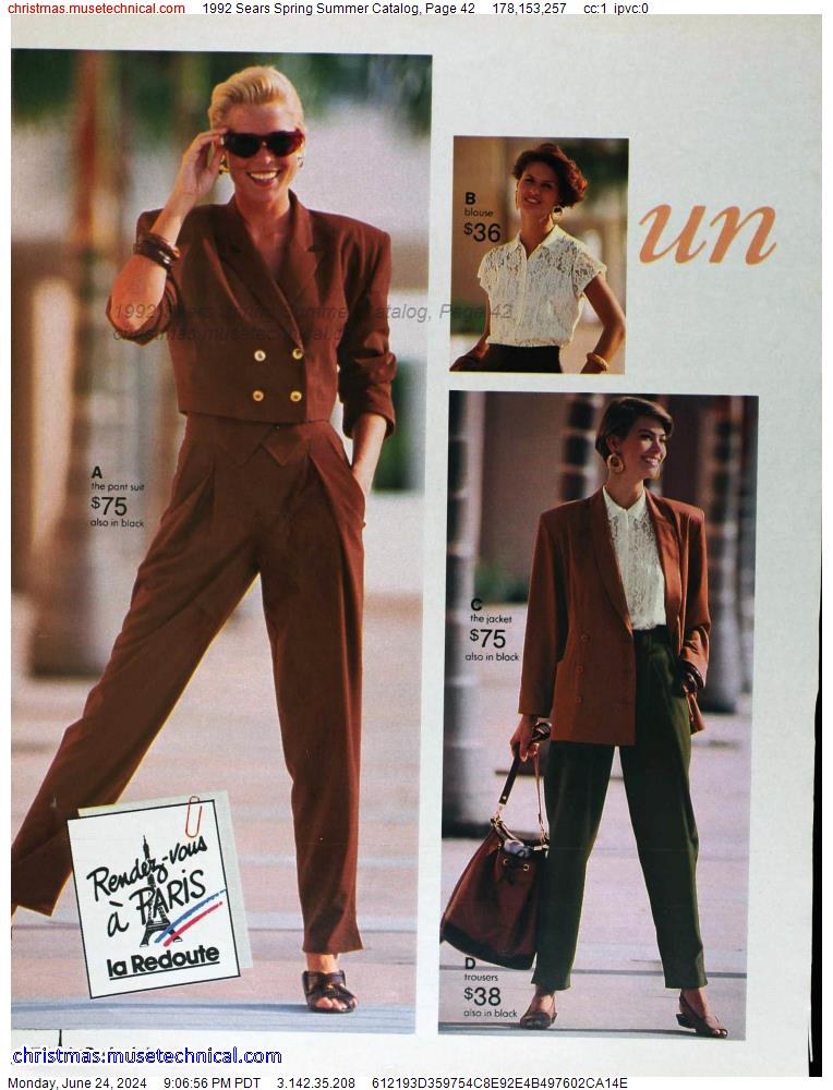 1992 Sears Spring Summer Catalog, Page 42