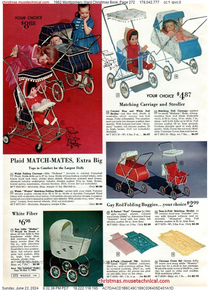 1962 Montgomery Ward Christmas Book, Page 272