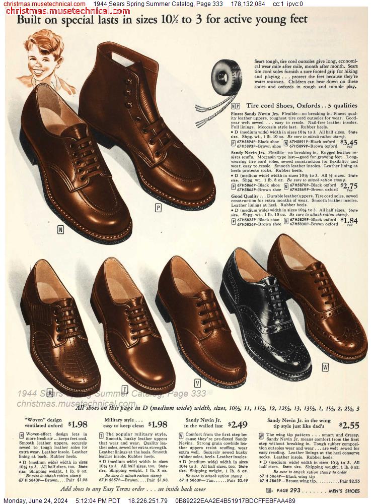 1944 Sears Spring Summer Catalog, Page 333
