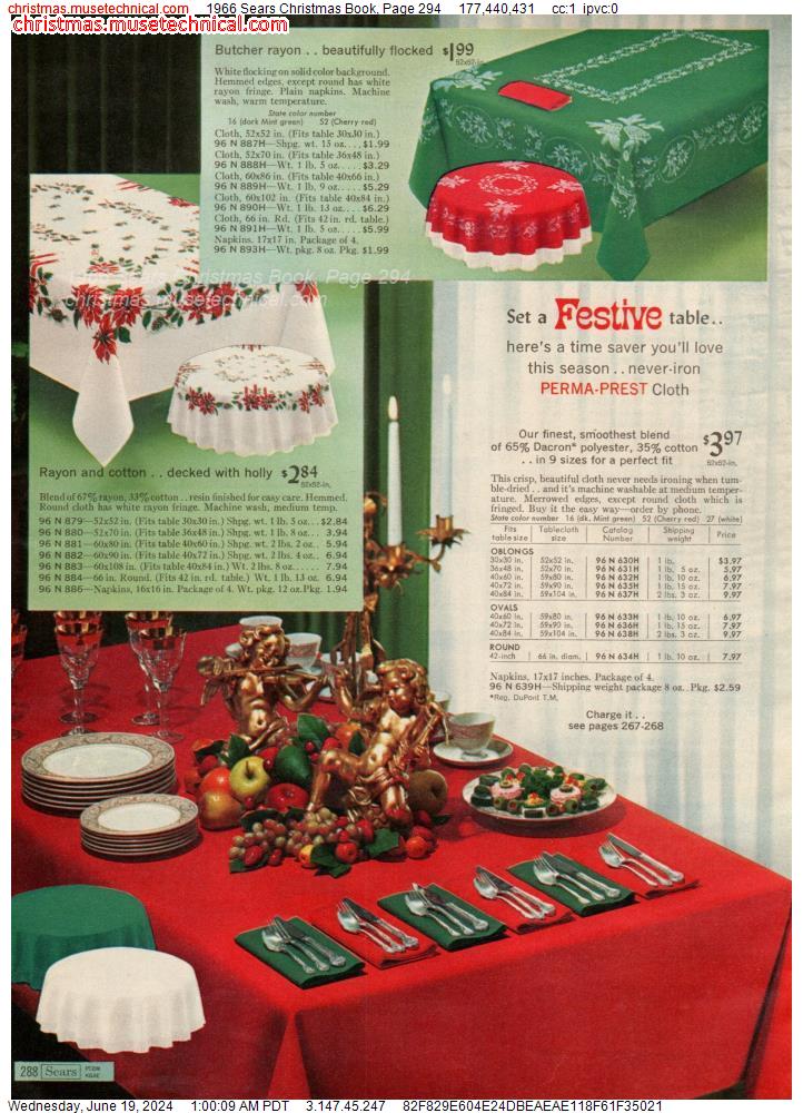 1966 Sears Christmas Book, Page 294