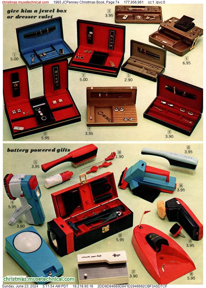 1965 JCPenney Christmas Book, Page 74