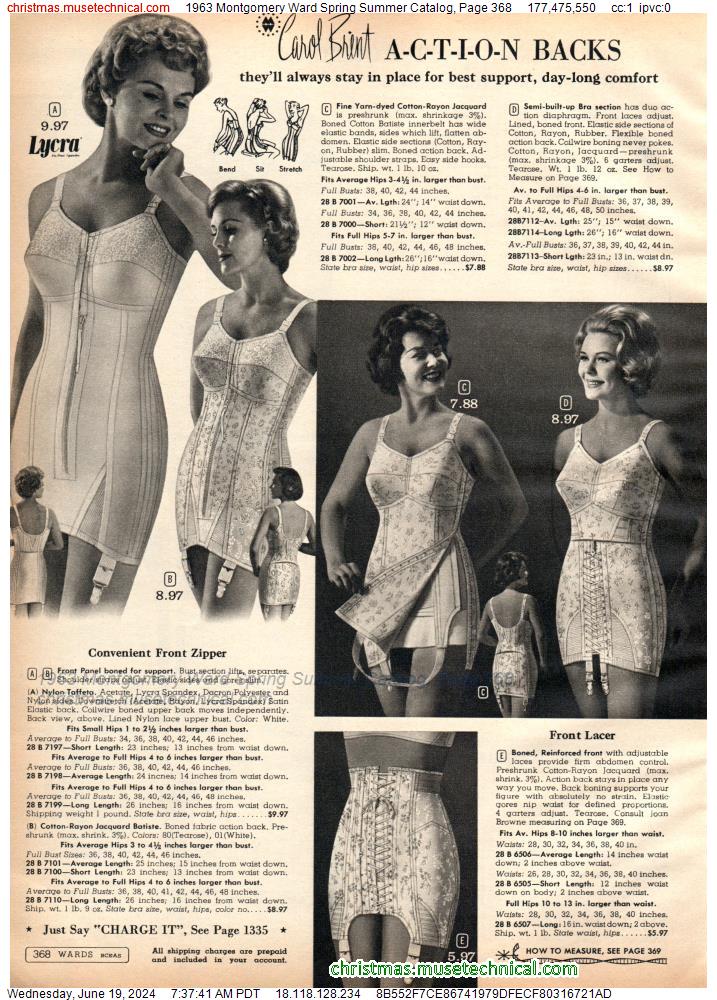 1963 Montgomery Ward Spring Summer Catalog, Page 368