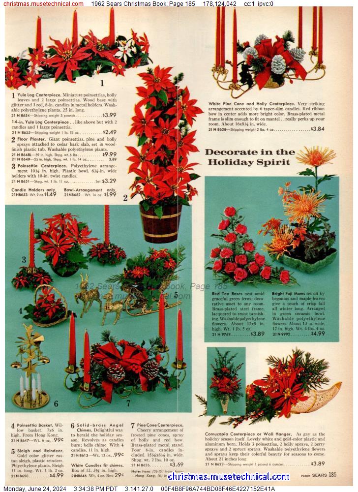 1962 Sears Christmas Book, Page 185