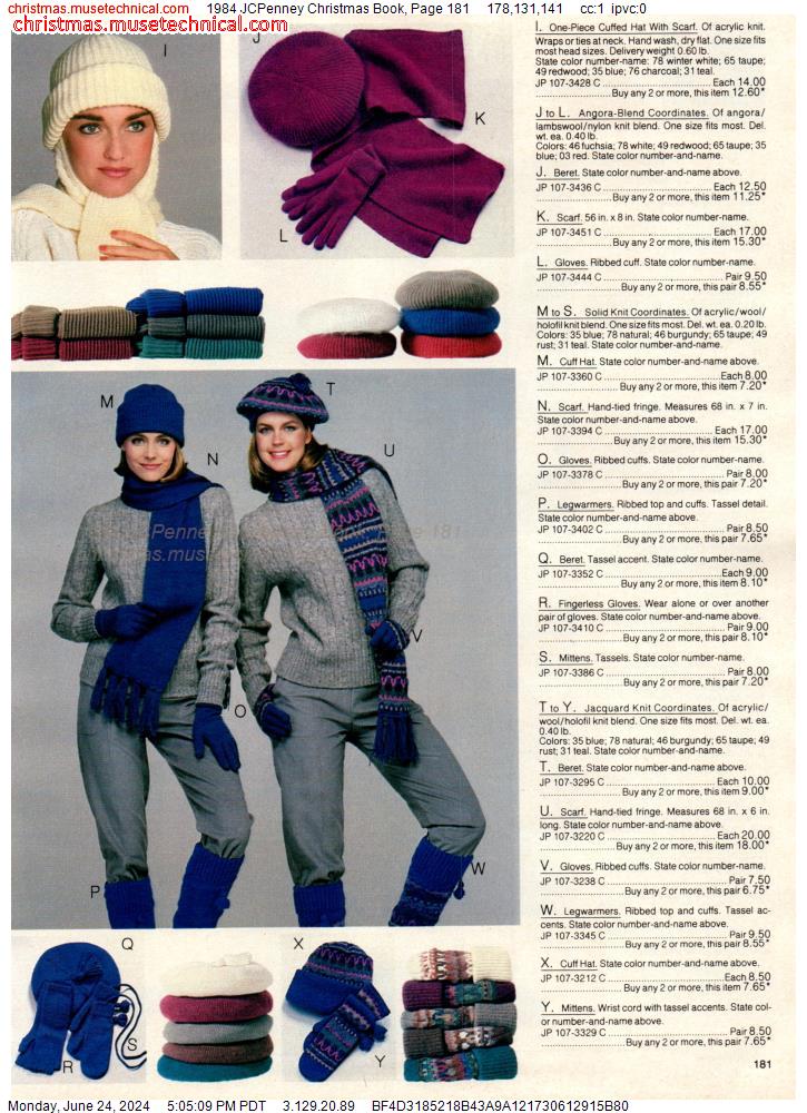 1984 JCPenney Christmas Book, Page 181