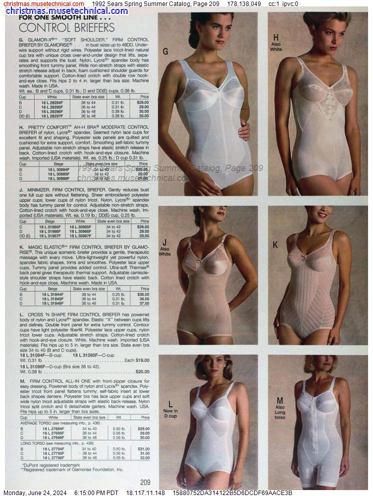 1992 Sears Spring Summer Catalog, Page 209