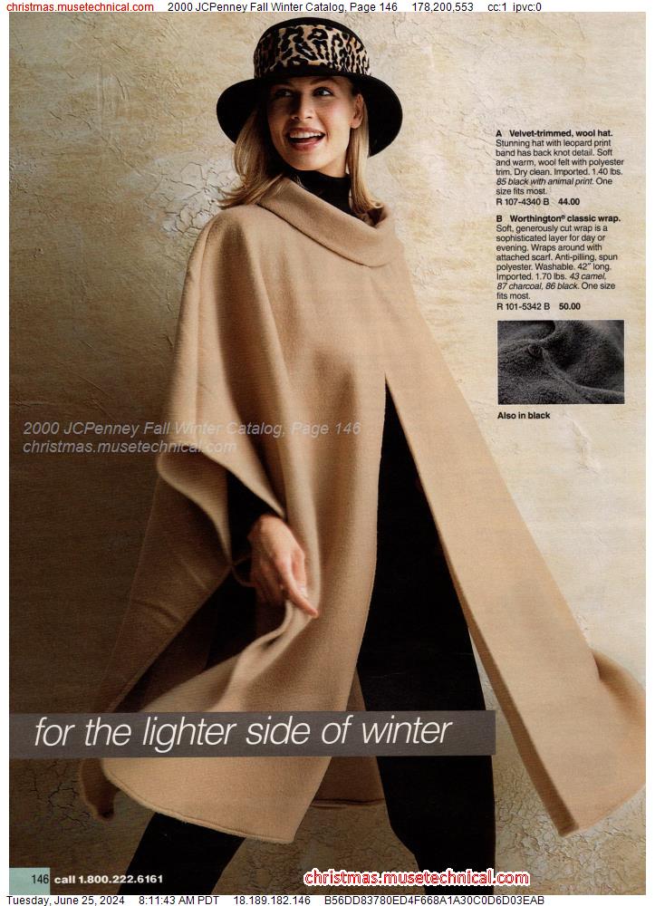 2000 JCPenney Fall Winter Catalog, Page 146