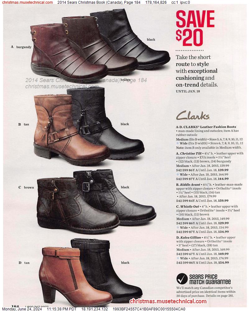 2014 Sears Christmas Book (Canada), Page 184