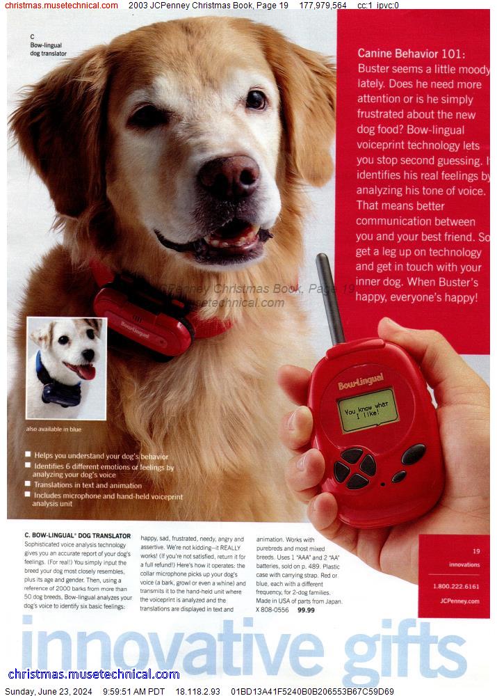 2003 JCPenney Christmas Book, Page 19