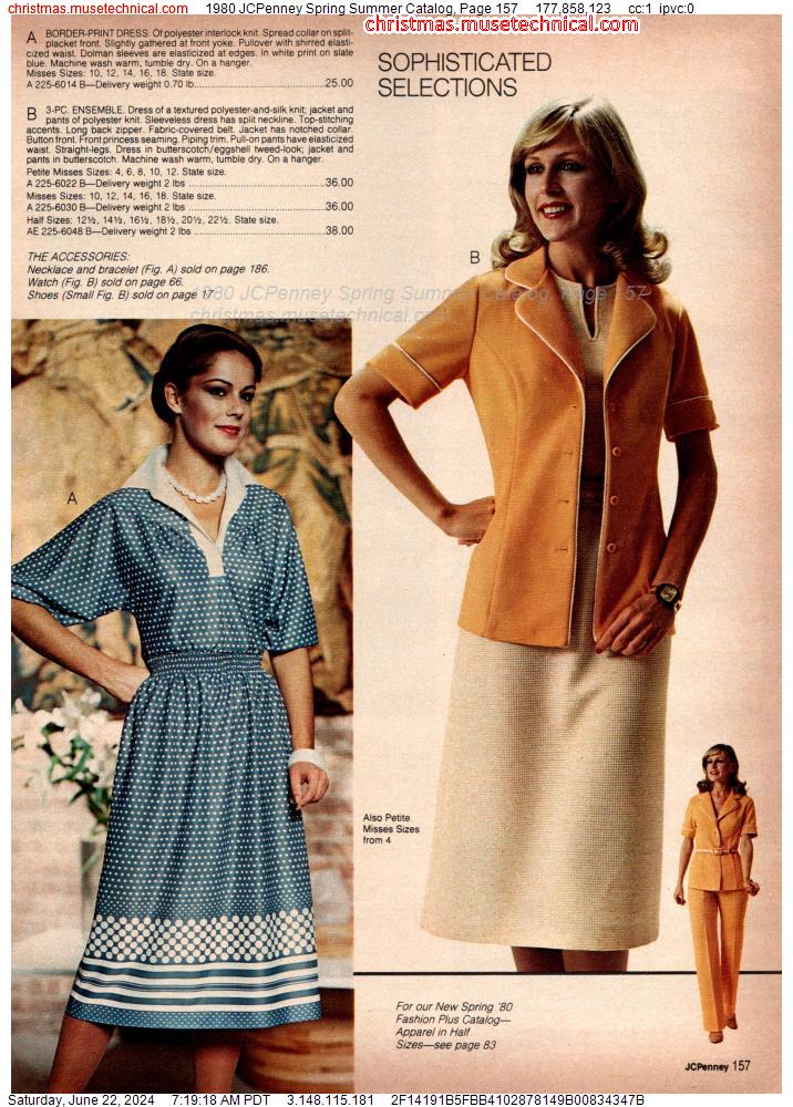 1980 JCPenney Spring Summer Catalog, Page 157