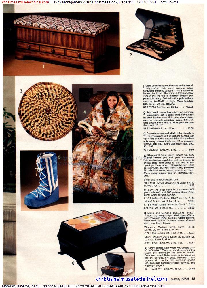 1979 Montgomery Ward Christmas Book, Page 15
