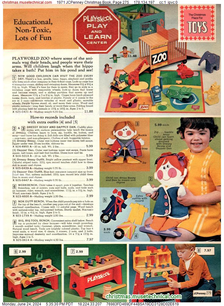1971 JCPenney Christmas Book, Page 275