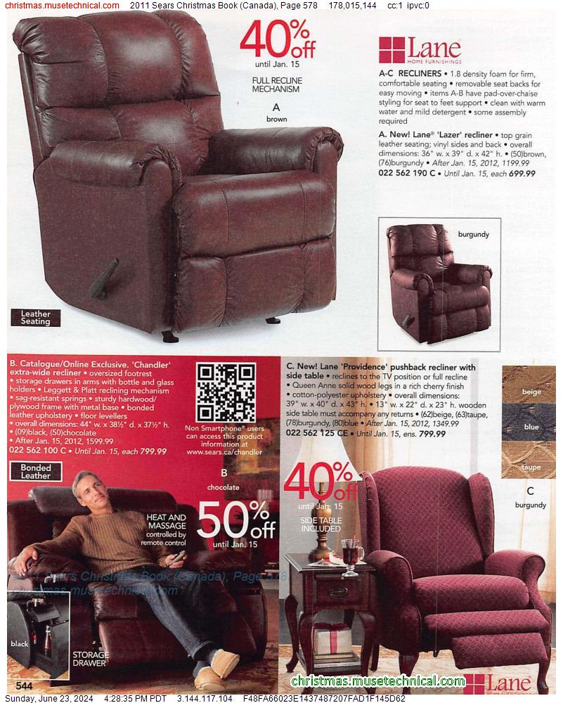 2011 Sears Christmas Book (Canada), Page 578