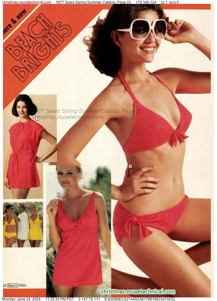 1977 Sears Spring Summer Catalog, Page 22