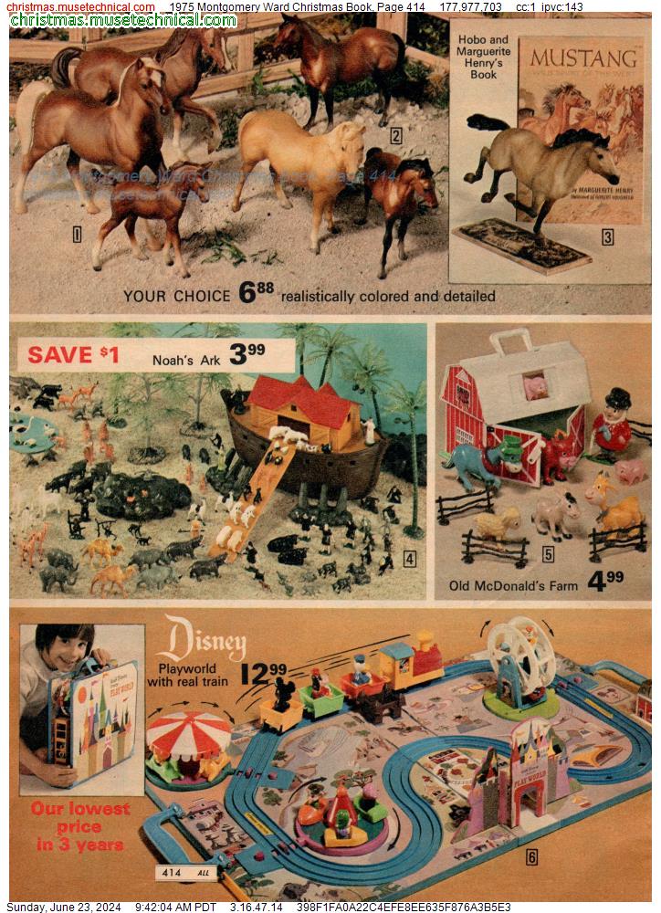 1975 Montgomery Ward Christmas Book, Page 414