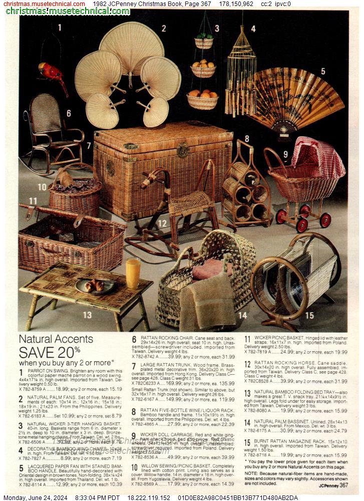 1982 JCPenney Christmas Book, Page 367