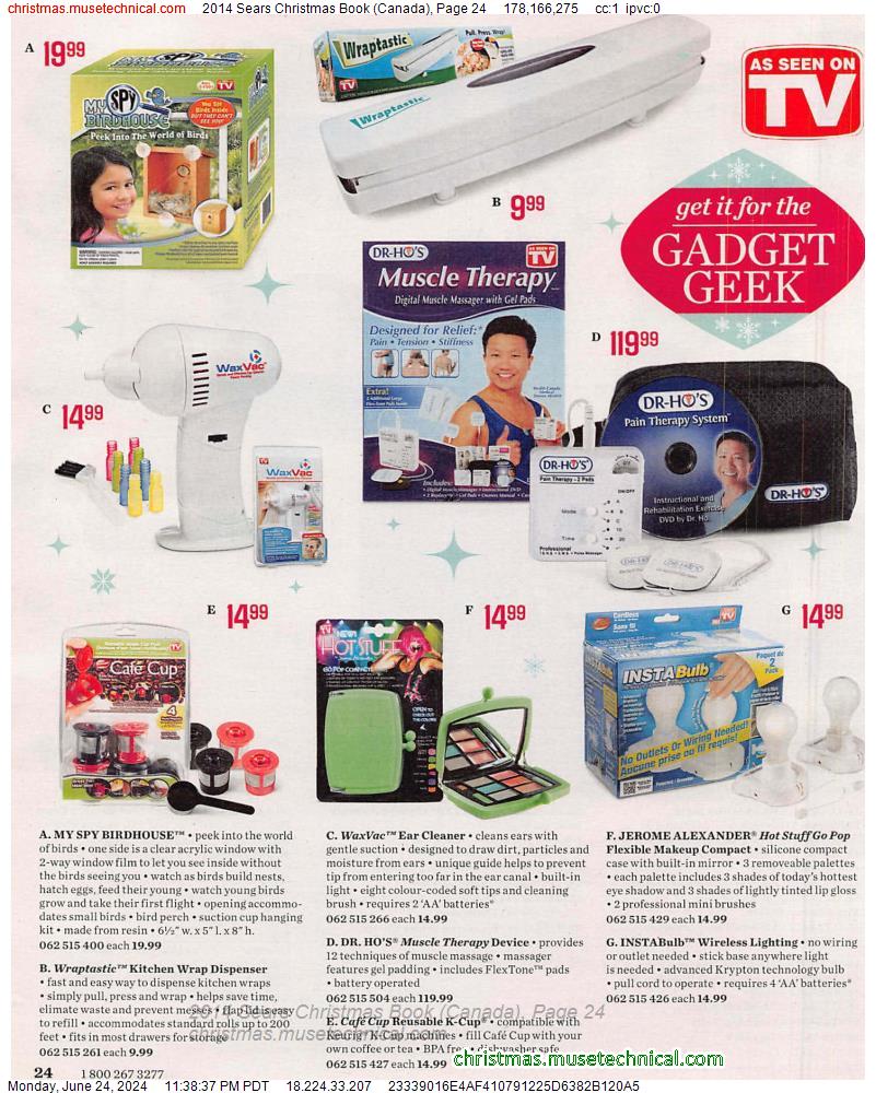 2014 Sears Christmas Book (Canada), Page 24