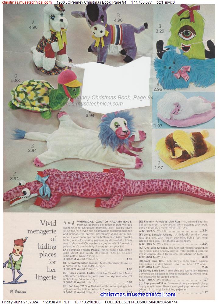 1966 JCPenney Christmas Book, Page 94
