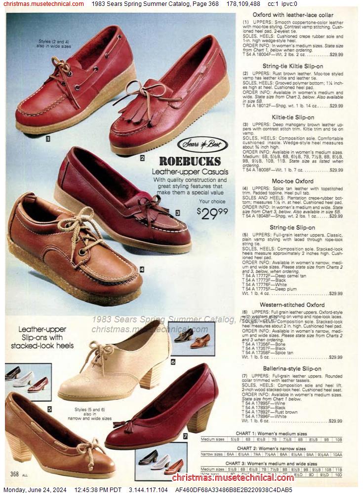 1983 Sears Spring Summer Catalog, Page 368