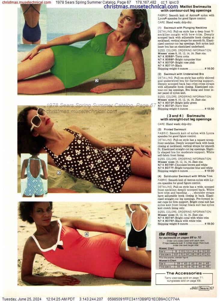 1978 Sears Spring Summer Catalog, Page 67