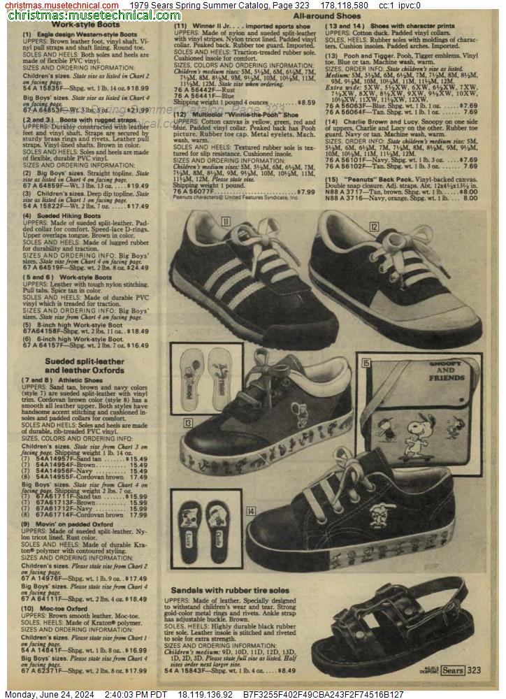 1979 Sears Spring Summer Catalog, Page 323