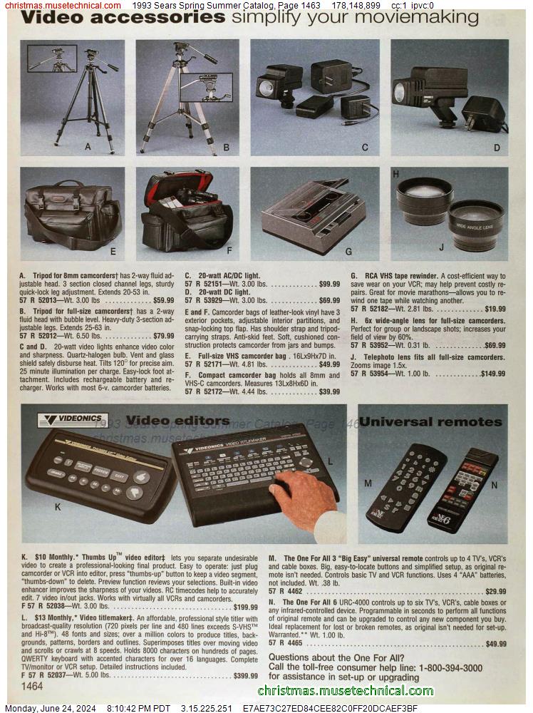 1993 Sears Spring Summer Catalog, Page 1463