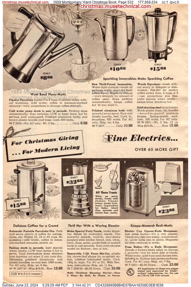 1959 Montgomery Ward Christmas Book, Page 532
