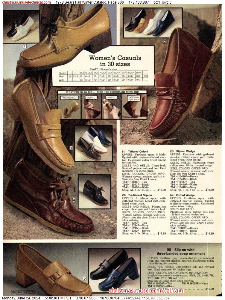 1978 Sears Fall Winter Catalog, Page 306