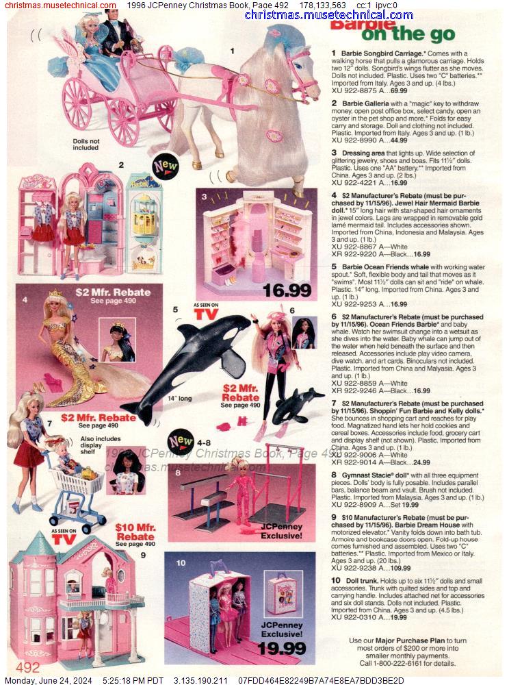 1996 JCPenney Christmas Book, Page 492