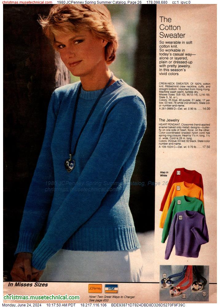 1980 JCPenney Spring Summer Catalog, Page 26