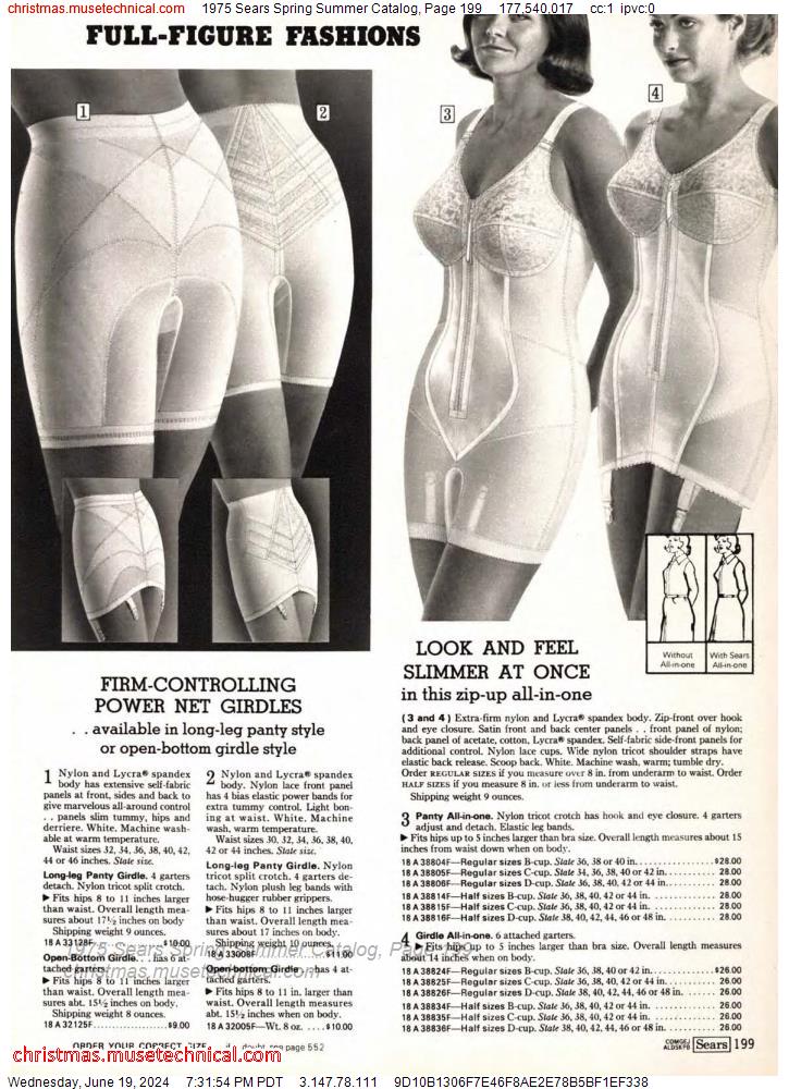 1975 Sears Spring Summer Catalog, Page 199
