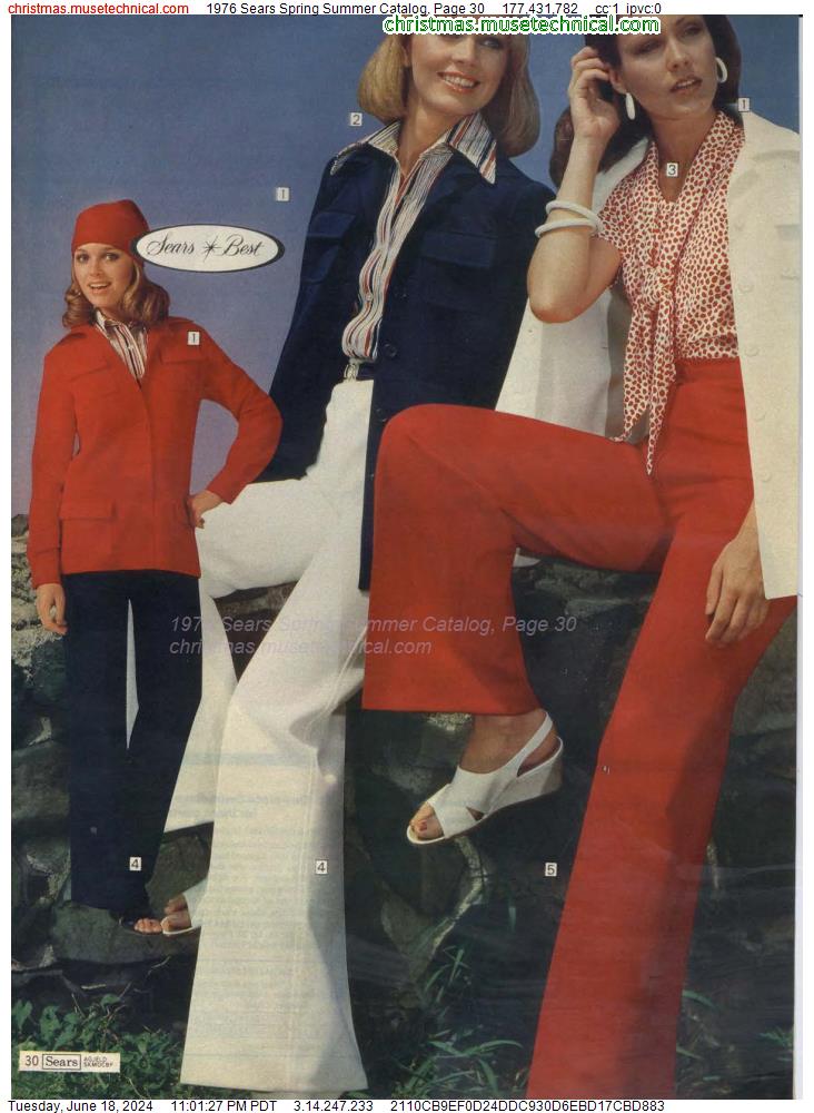1976 Sears Spring Summer Catalog, Page 30