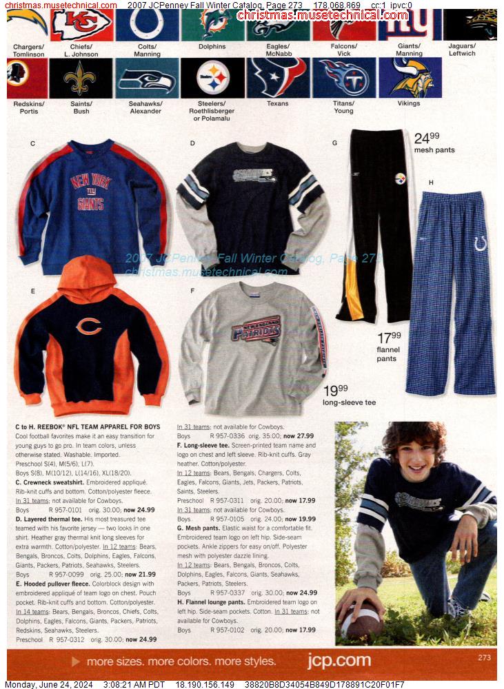 2007 JCPenney Fall Winter Catalog, Page 273