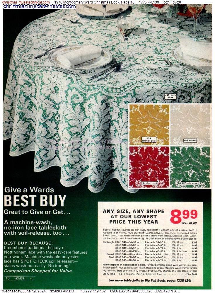 1976 Montgomery Ward Christmas Book, Page 10