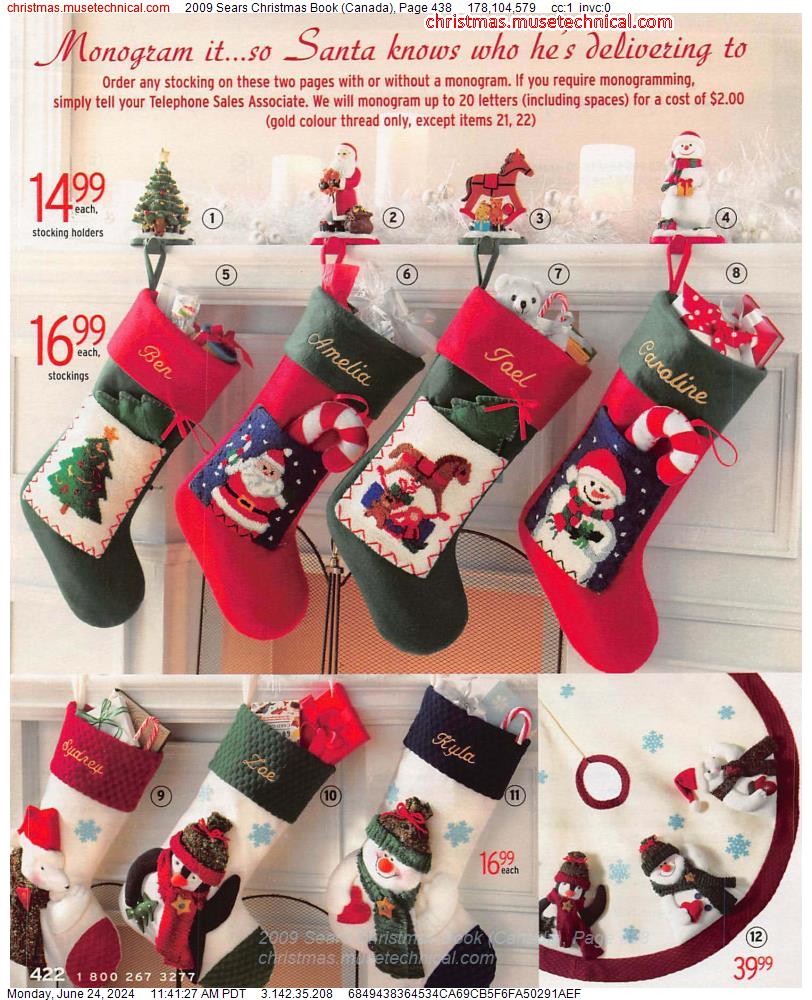 2009 Sears Christmas Book (Canada), Page 438