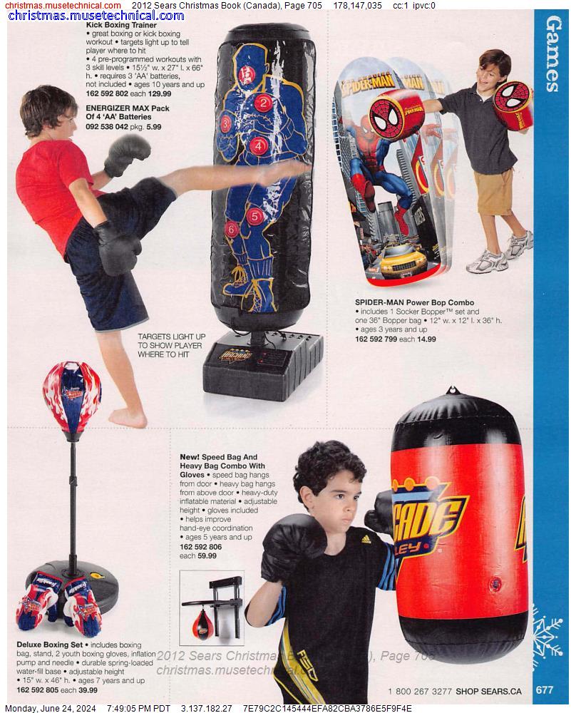 2012 Sears Christmas Book (Canada), Page 705