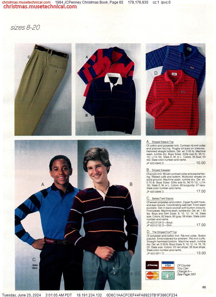 1984 JCPenney Christmas Book, Page 65