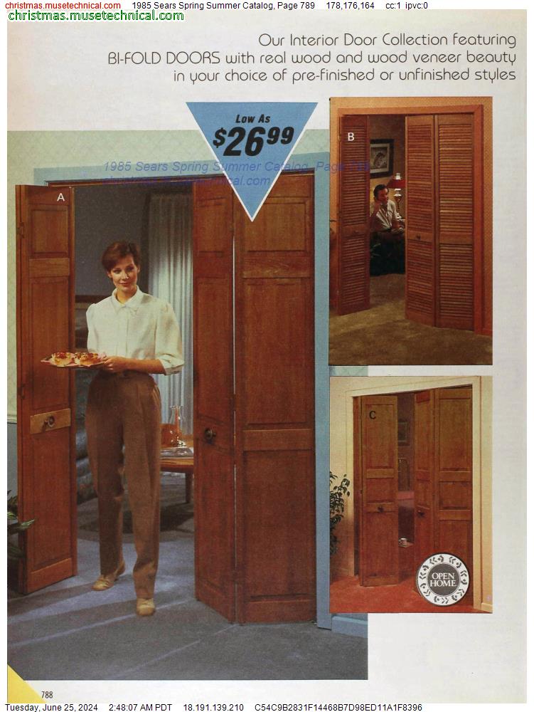 1985 Sears Spring Summer Catalog, Page 789