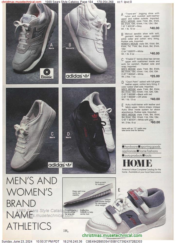 1989 Sears Style Catalog, Page 184