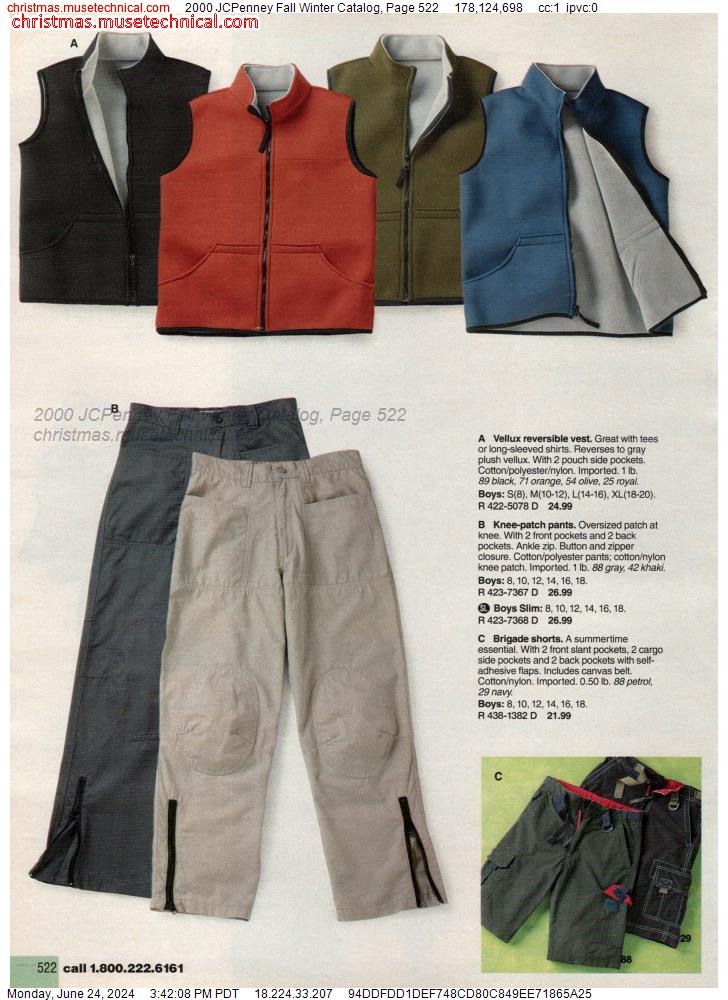2000 JCPenney Fall Winter Catalog, Page 522