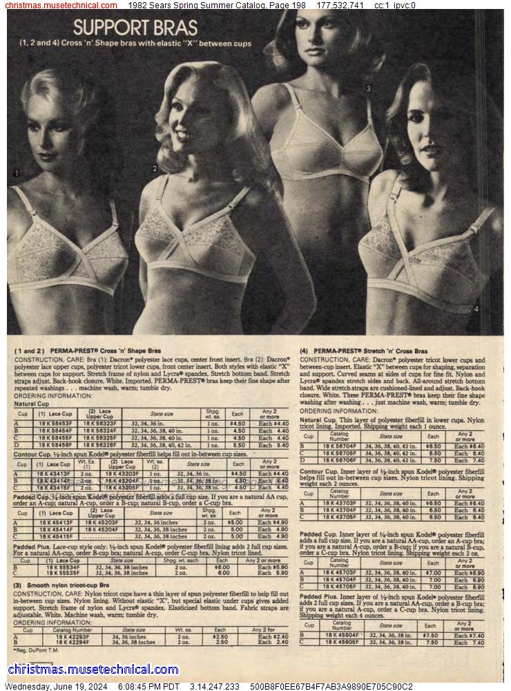 1982 Sears Spring Summer Catalog, Page 198
