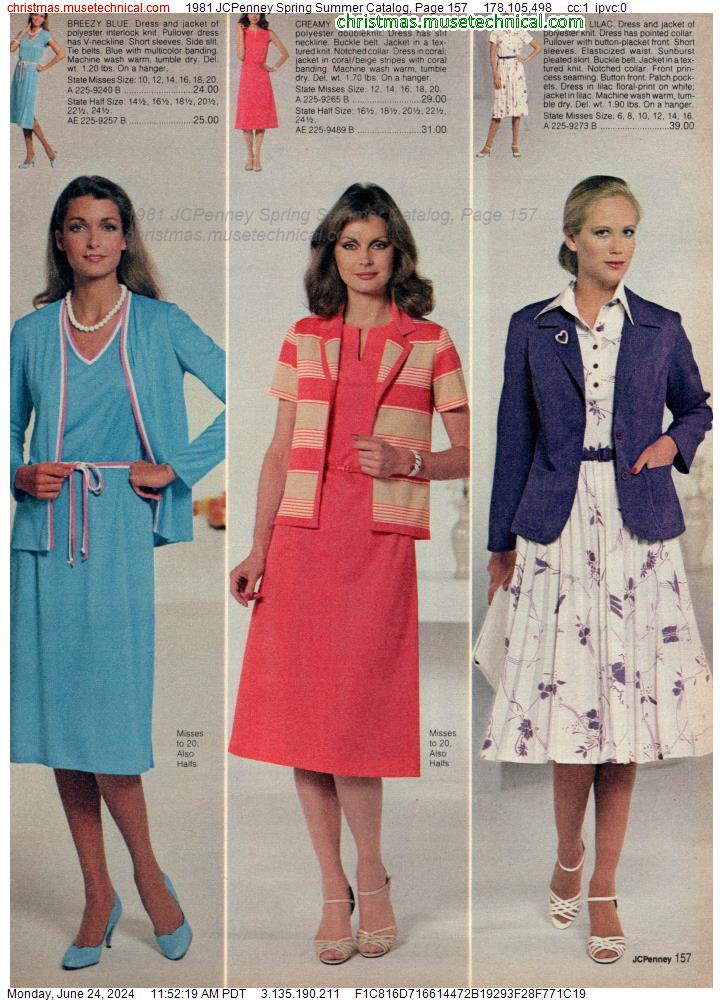 1981 JCPenney Spring Summer Catalog, Page 157