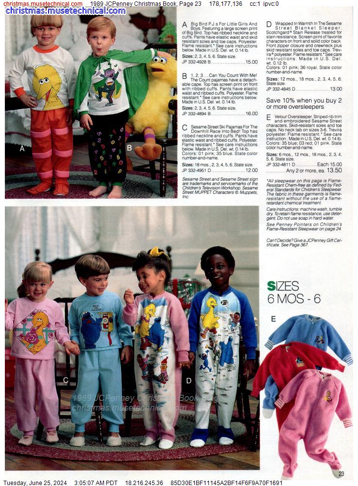 1989 JCPenney Christmas Book, Page 23