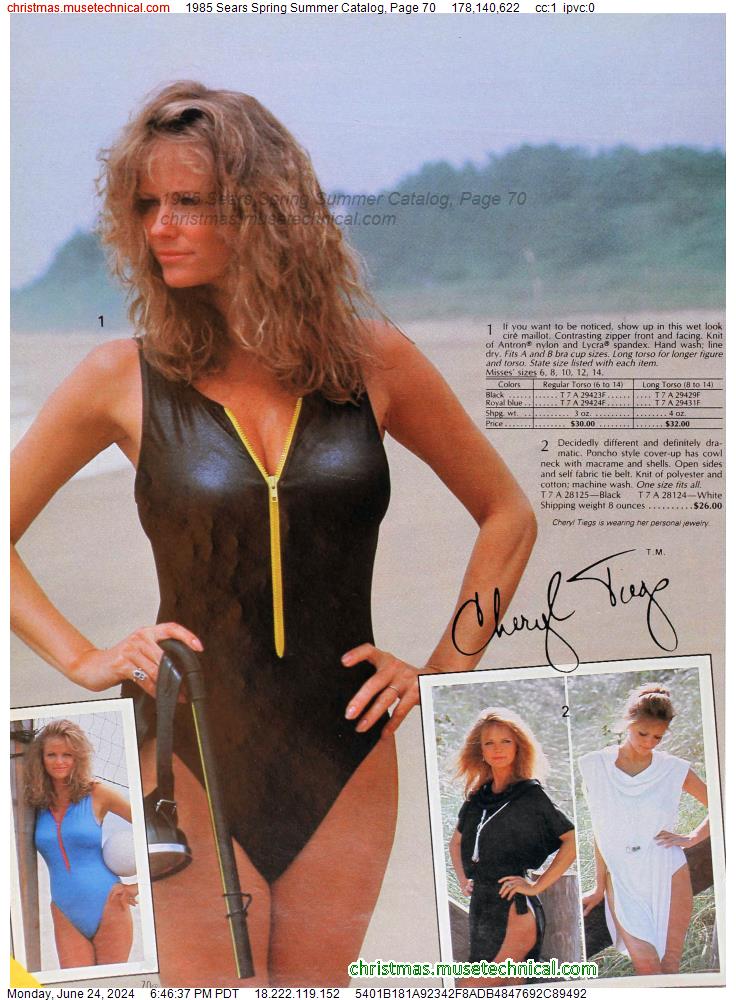 1985 Sears Spring Summer Catalog, Page 70