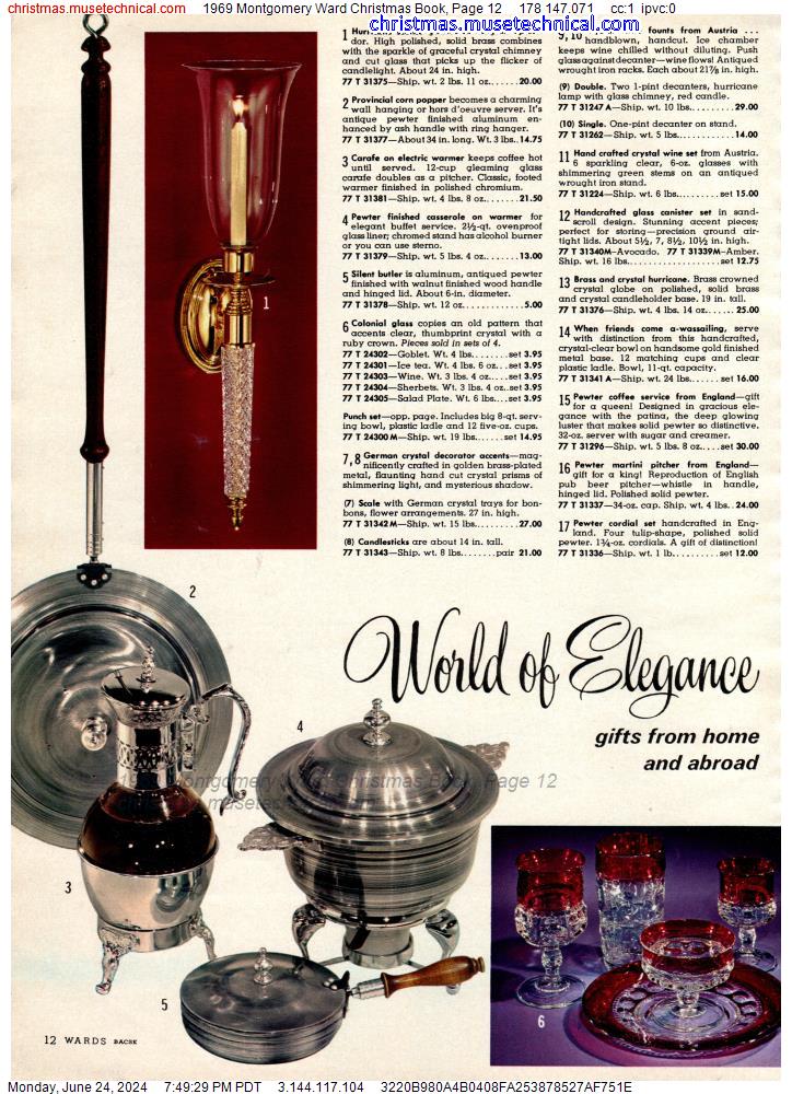 1969 Montgomery Ward Christmas Book, Page 12