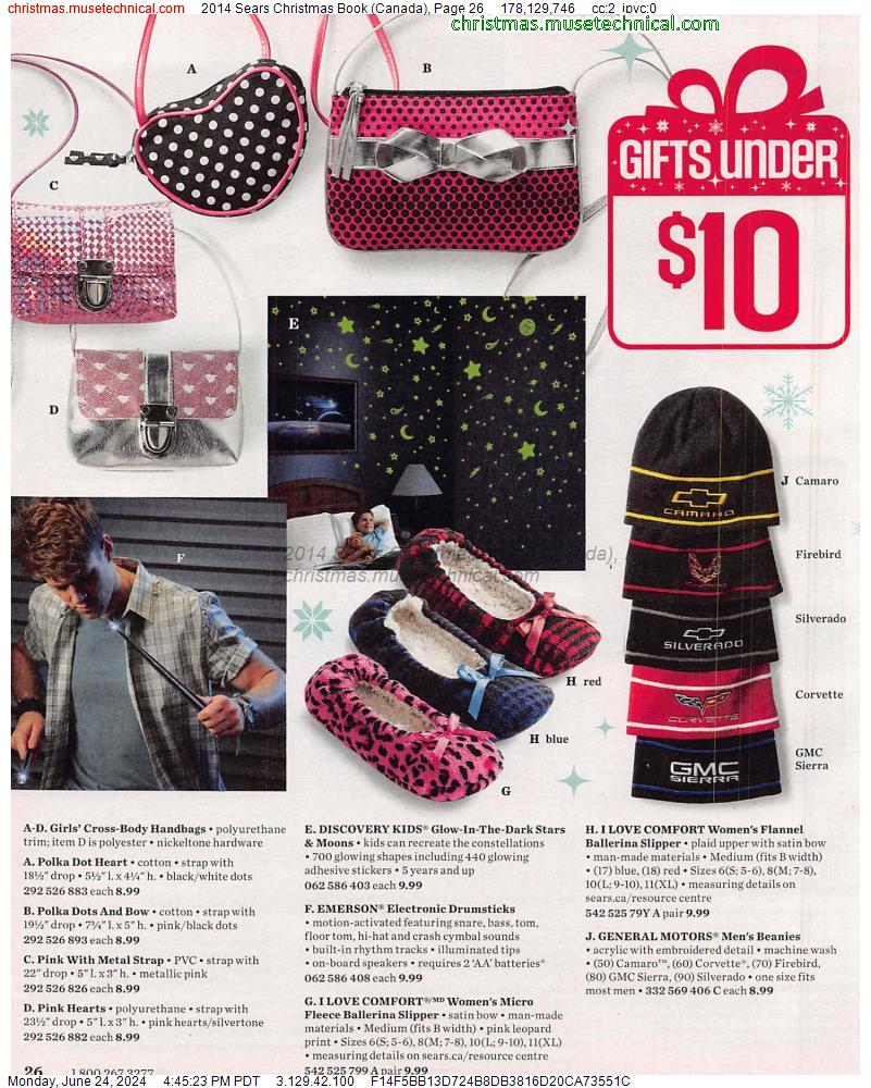 2014 Sears Christmas Book (Canada), Page 26