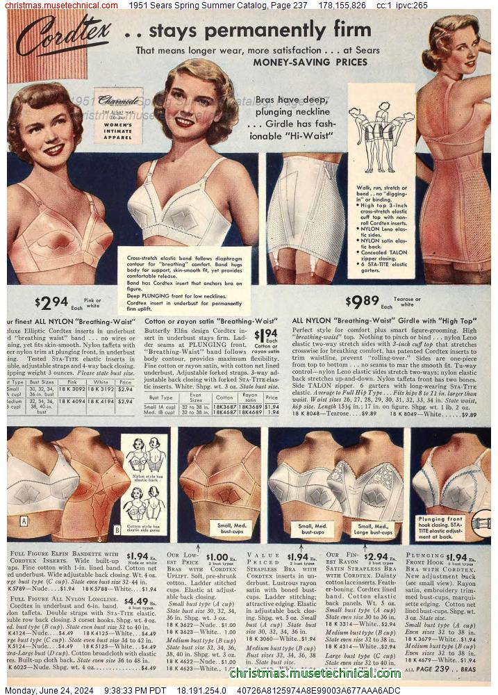 1951 Sears Spring Summer Catalog, Page 237