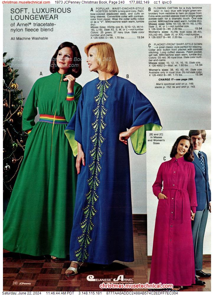1973 JCPenney Christmas Book, Page 240