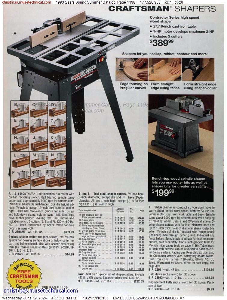1993 Sears Spring Summer Catalog, Page 1198